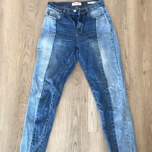 Pacsun patchwork jeans